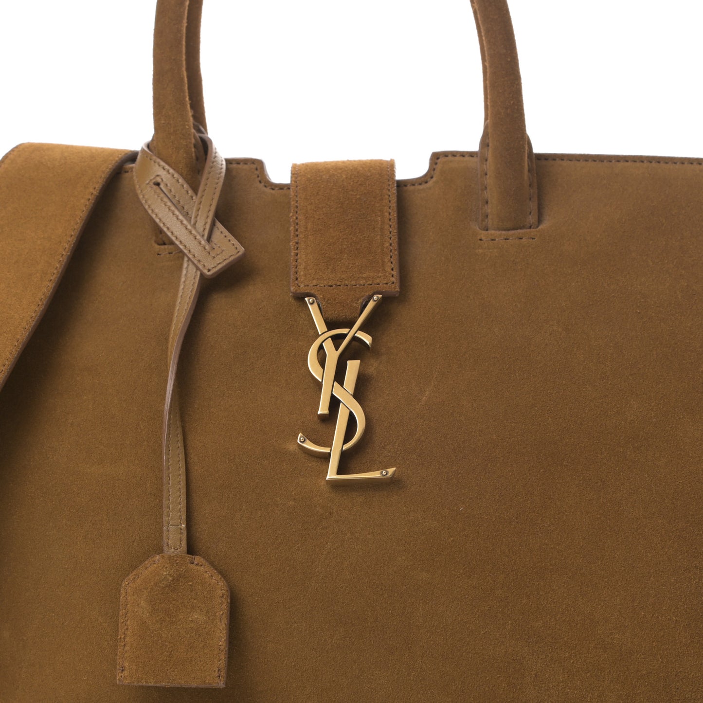 Suede Small Monogram Downtown Cabas Light Ocre