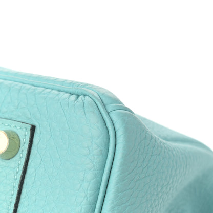 Hermes Togo Birkin 35 Bleu Atoll 15 of 15