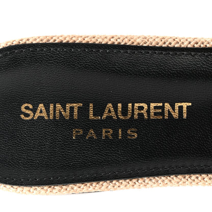 Saint Laurent Calfskin Nu Pied 05 Slide Sandals 35 Black 8 of 10