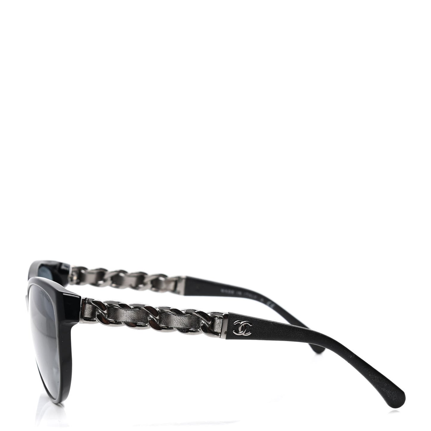 CC Chain Sunglasses 5215Q Black