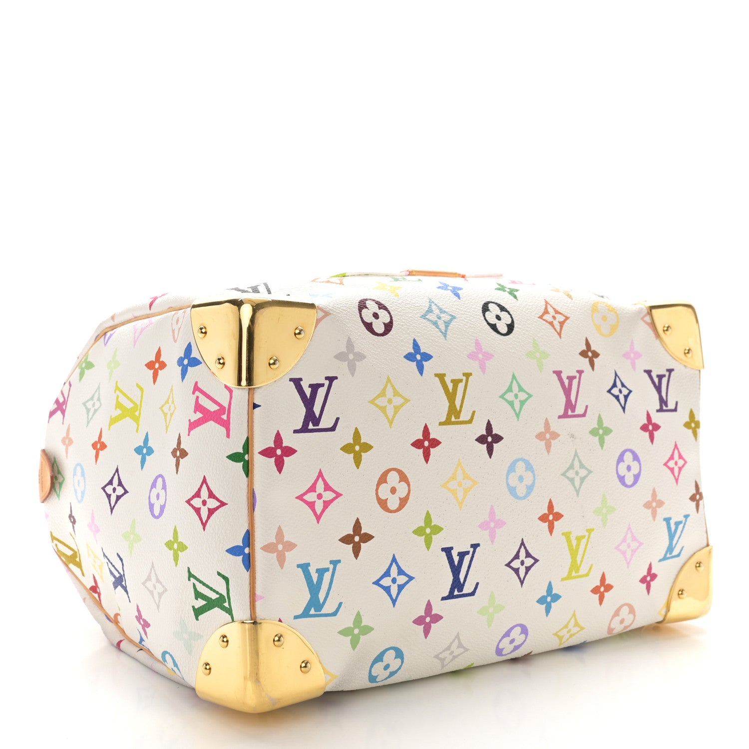 Louis Vuitton Monogram Multicolor Speedy 30 White 4 of 16