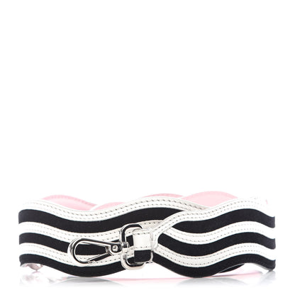Fendi Suede Calfskin Waves Strap You Black 1 of 4