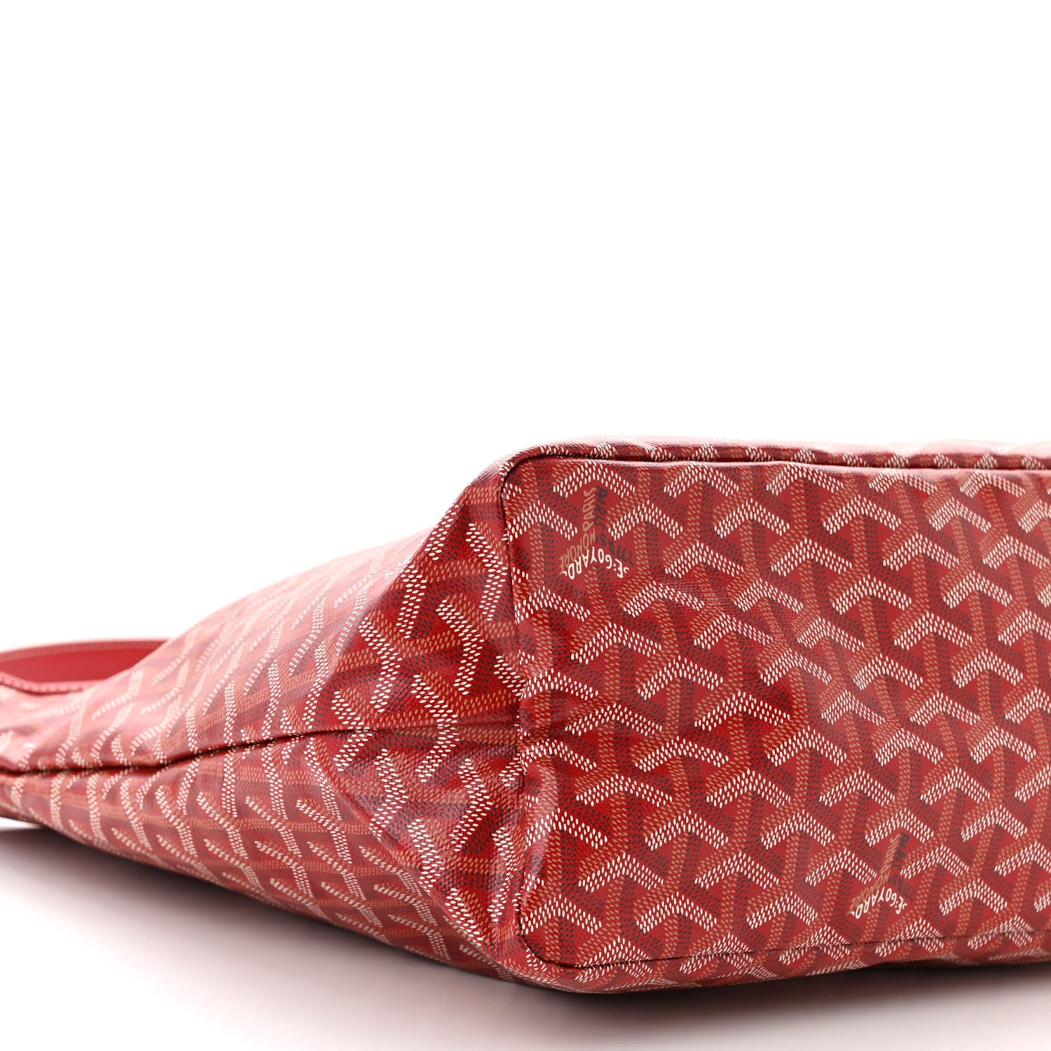 Goyard Goyardine Boheme Hobo Red 10 of 11