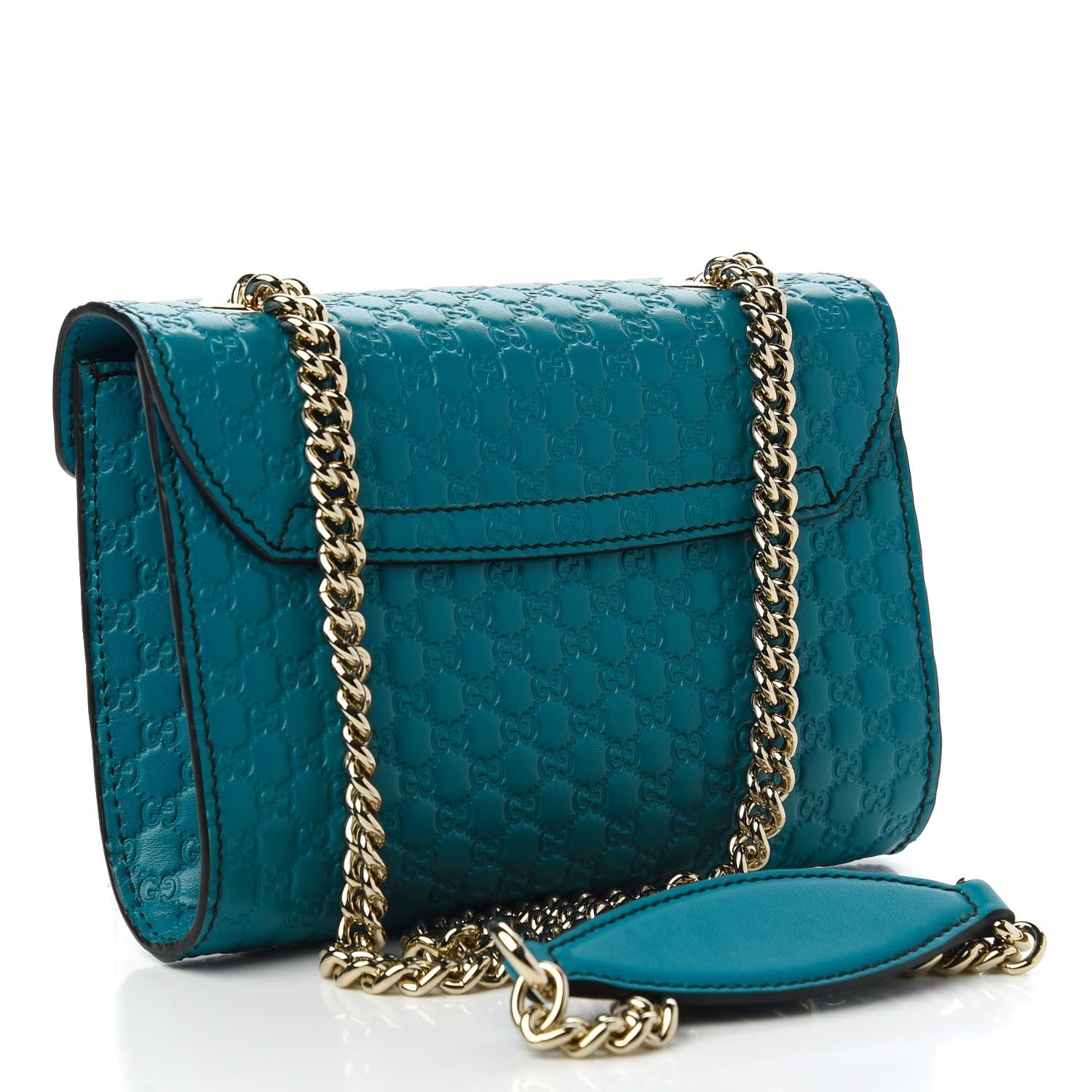 Gucci Microguccissima Mini Emily Shoulder Bag Deep Cobalt 3 of 11