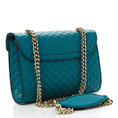 Gucci Microguccissima Mini Emily Shoulder Bag Deep Cobalt 3 of 11