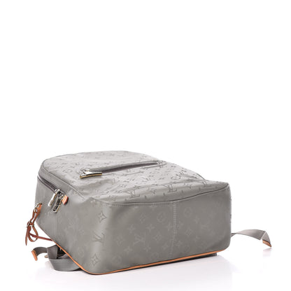 Louis Vuitton Monogram Titanium Backpack PM 4 of 12