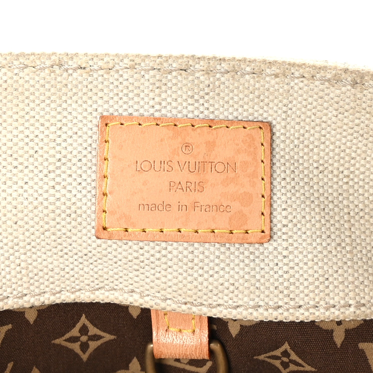 Louis Vuitton Toile Globe Shopper Cabas MM Blue 6 of 8