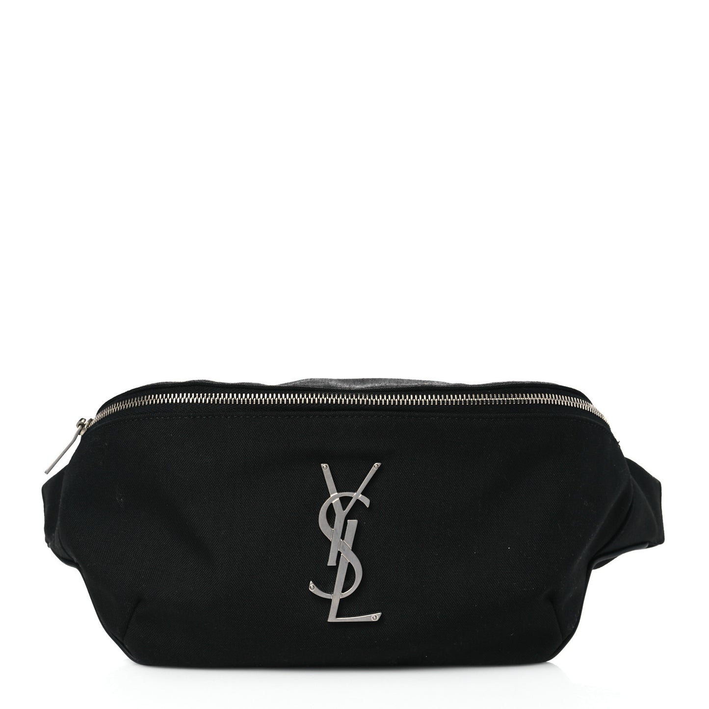 Canvas Monogram Belt Bag Black