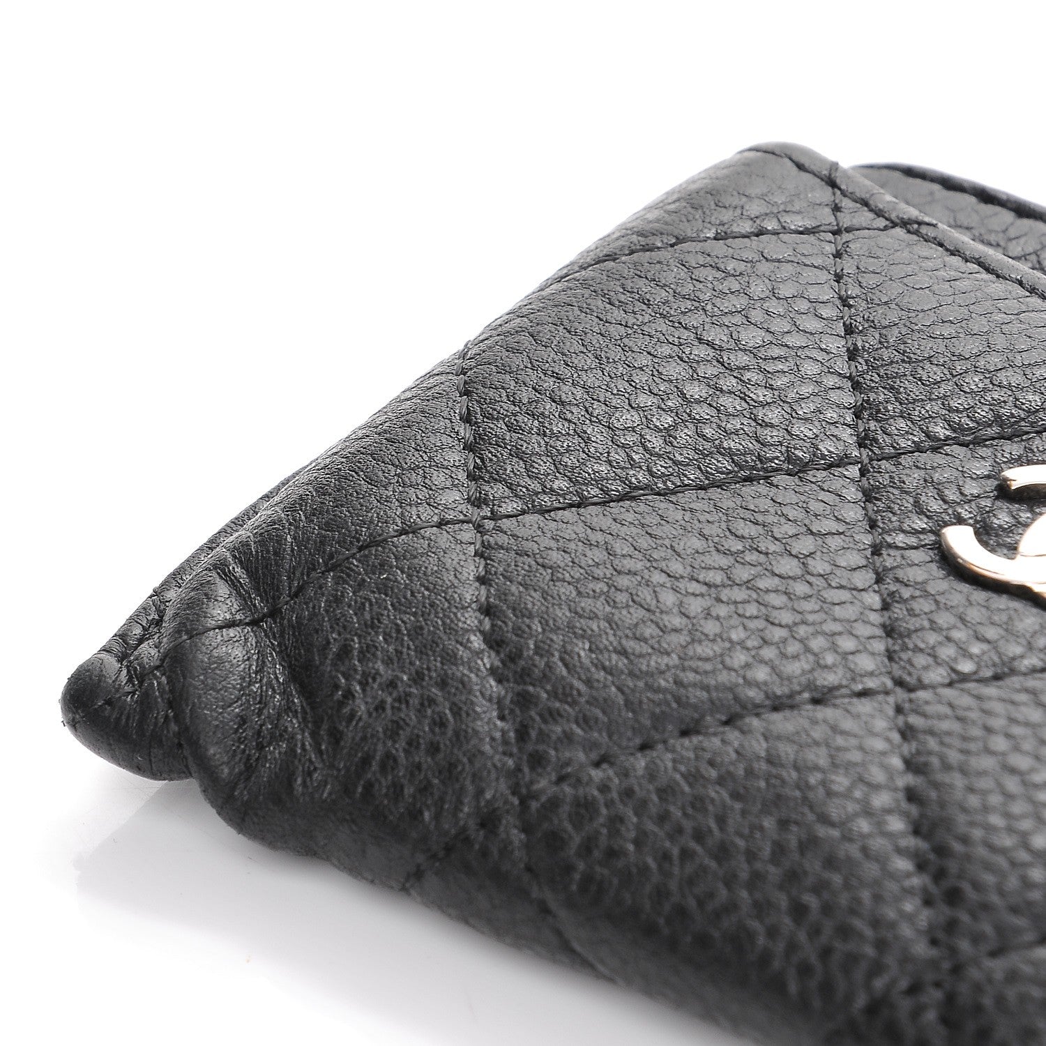 Chanel Caviar Quilted Card Holder Black 7 of 11