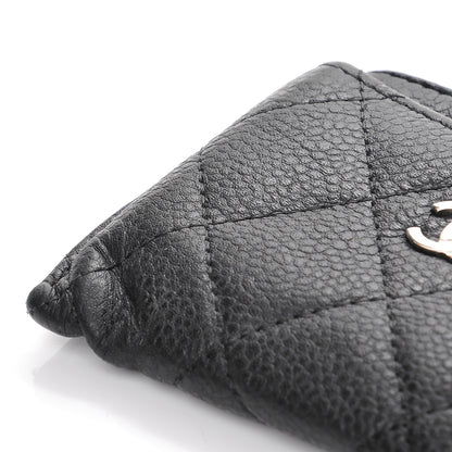 Chanel Caviar Quilted Card Holder Black 7 of 11