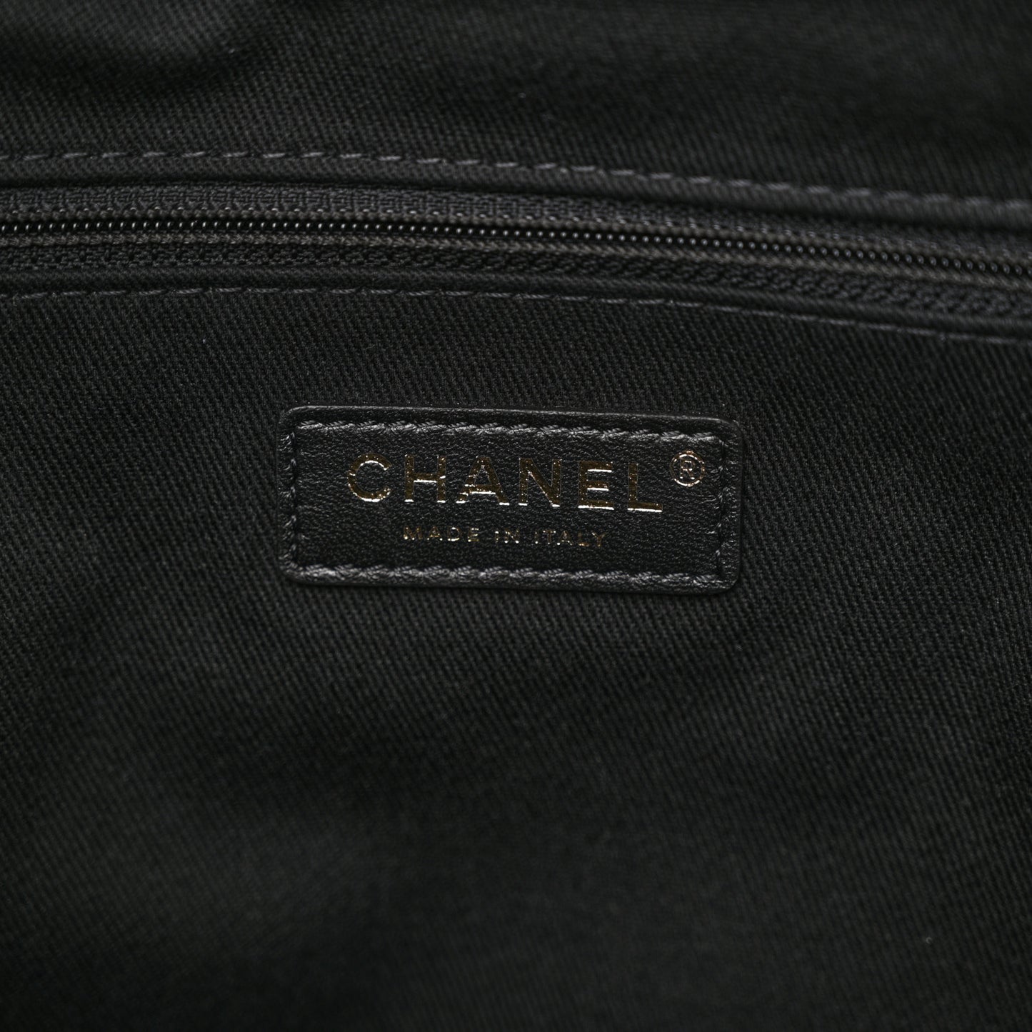 Canvas Medium Deauville Tote Black