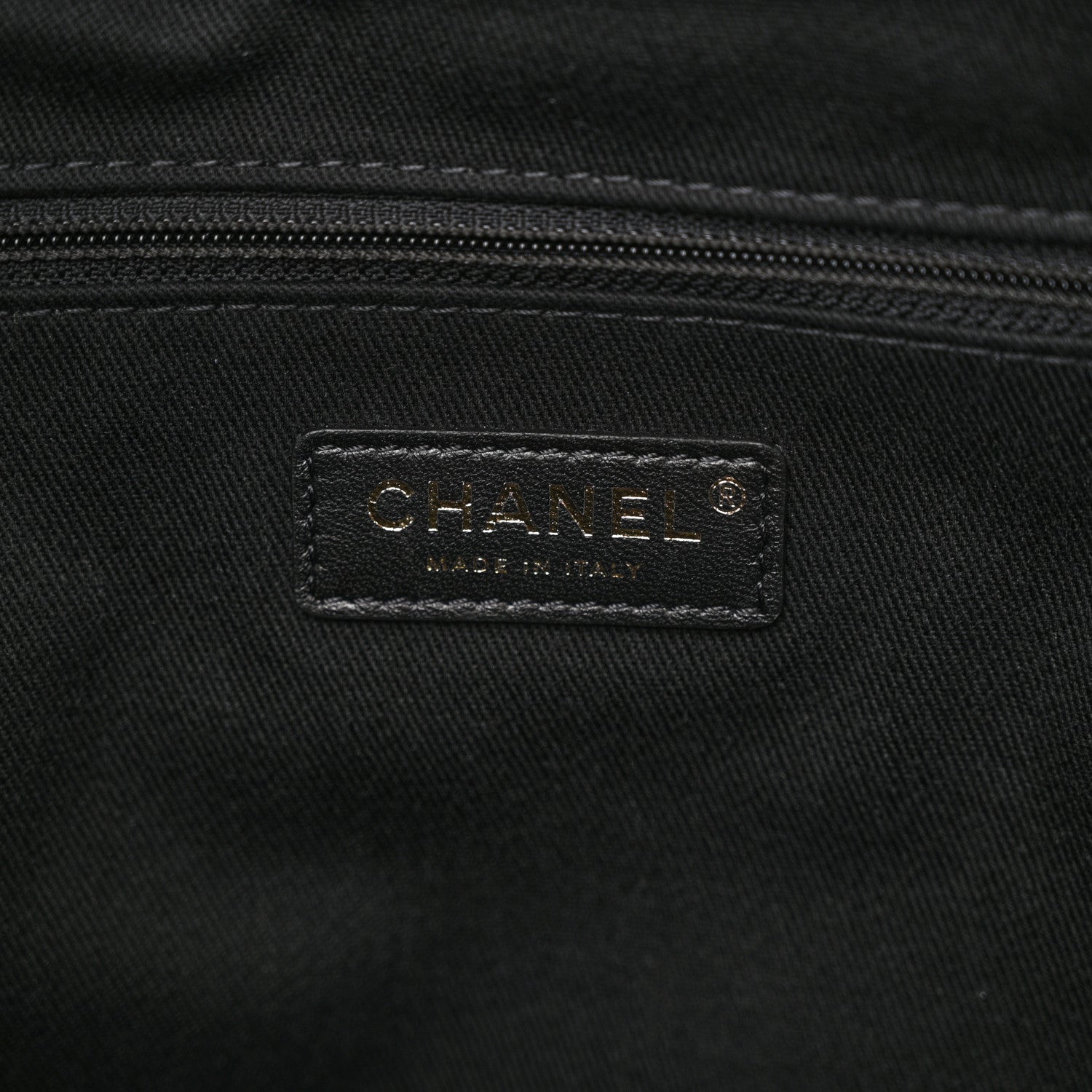 Chanel Canvas Medium Deauville Tote Black 6 of 11