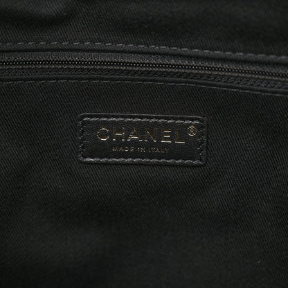 Chanel Canvas Medium Deauville Tote Black 6 of 11