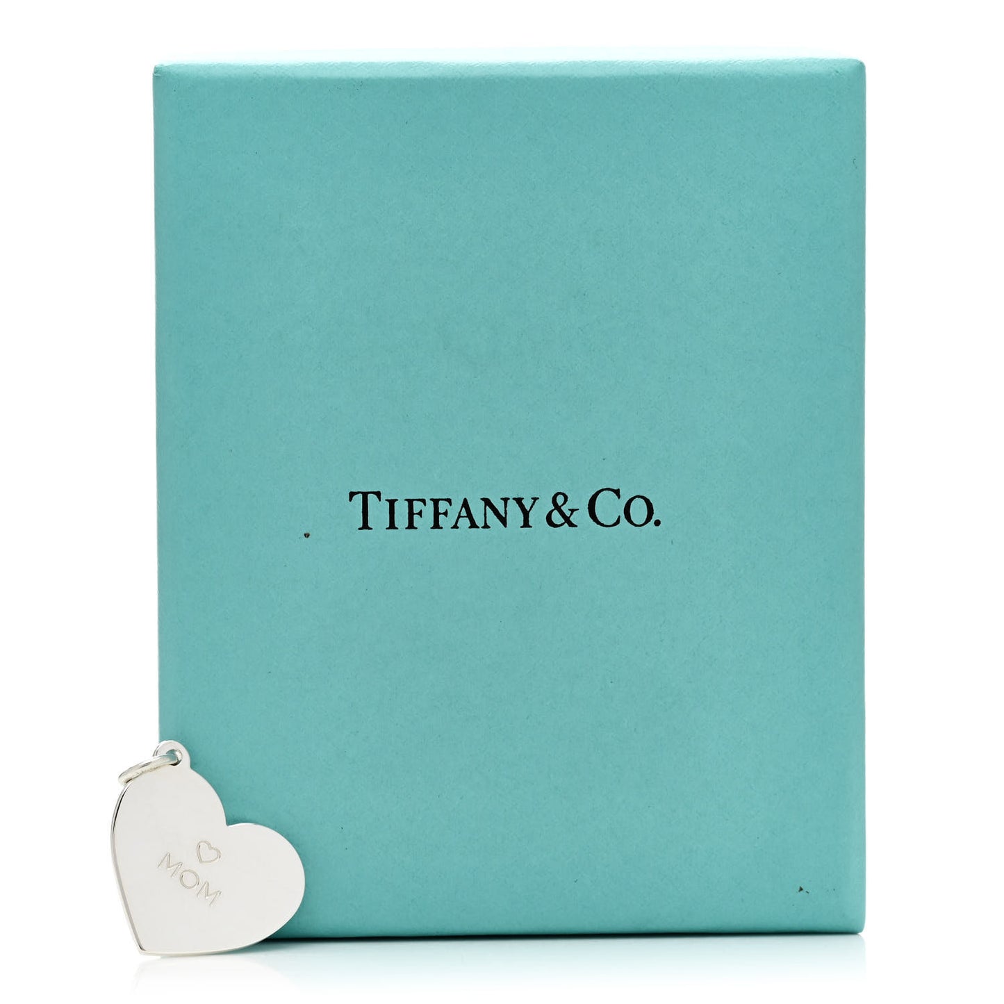 Sterling Silver Mom Heart Charm