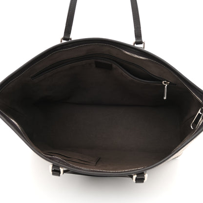Gucci GG Supreme Monogram Medium Zippered Tote Dark Brown 5 of 11