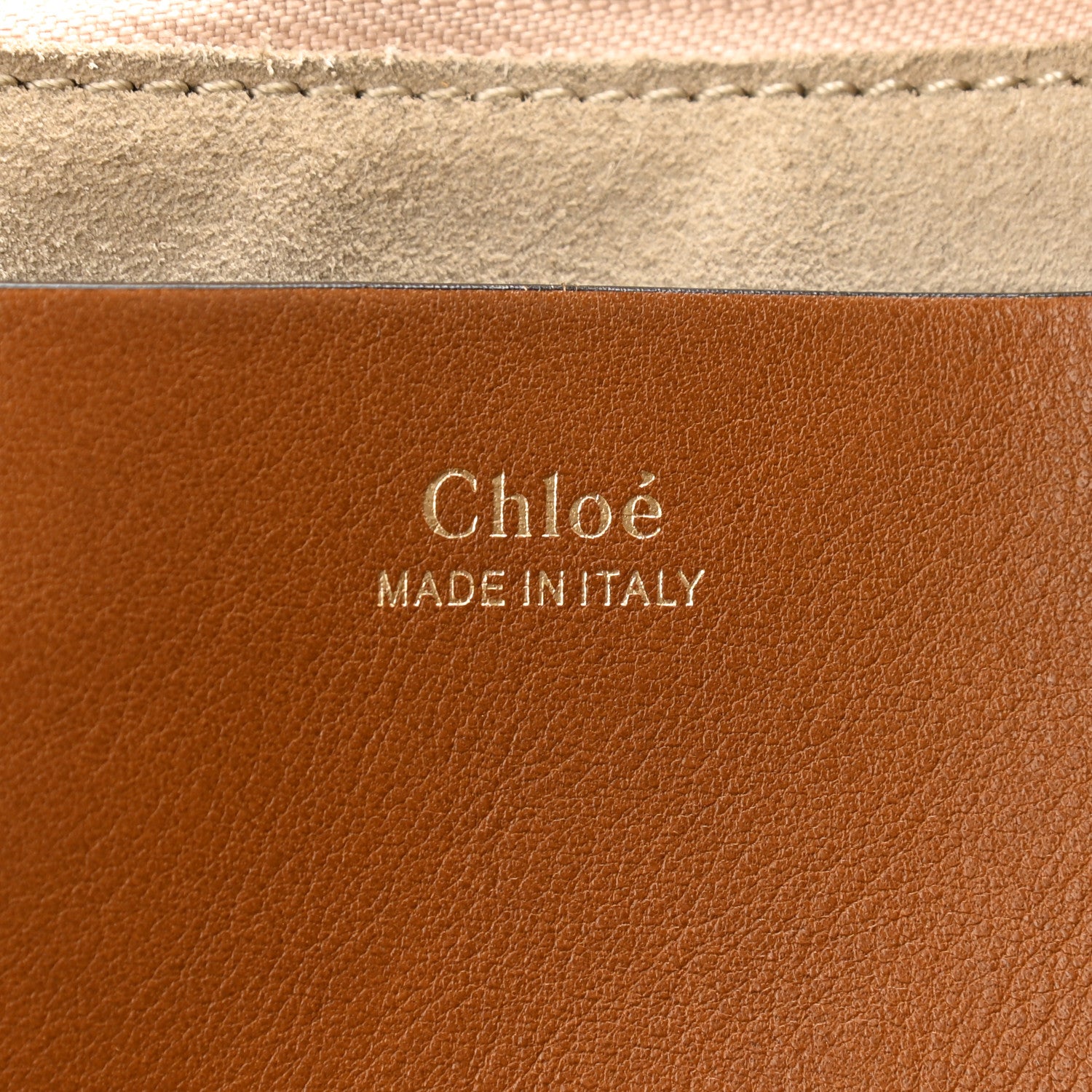 Chloe Calfskin Suede Small Hayley Hobo Mustard Brown 6 of 10