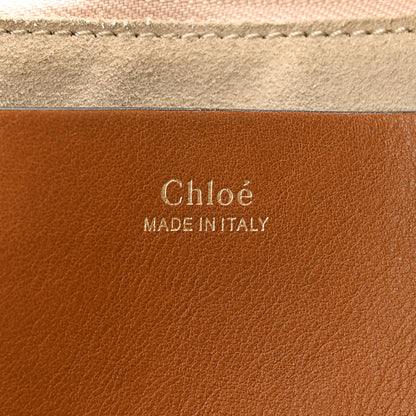 Chloe Calfskin Suede Small Hayley Hobo Mustard Brown 6 of 10