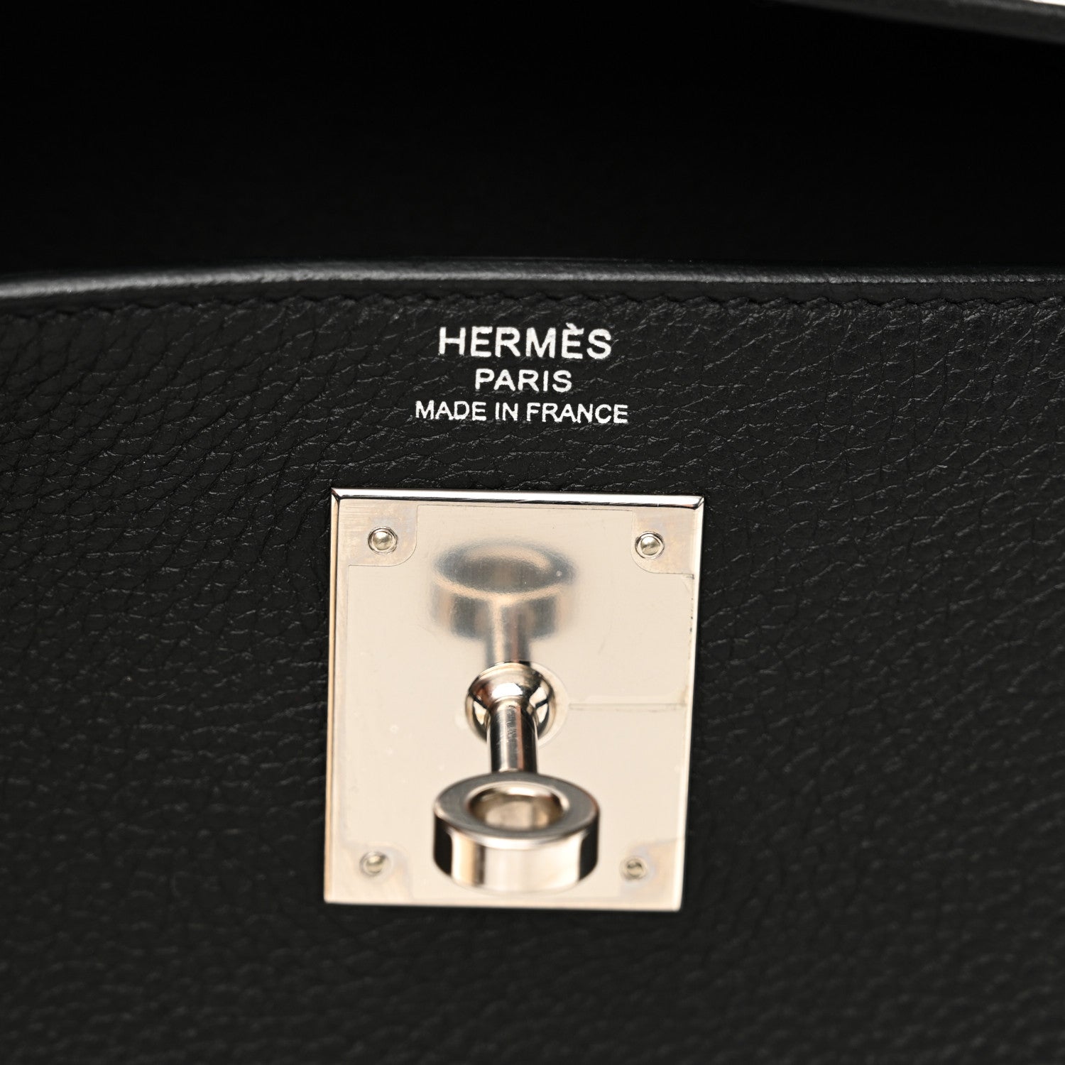 Hermes Togo Kelly Retourne 28 Black 6 of 11