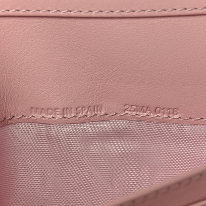 Christian Dior Patent Cannage Lady Dior Rendezvous Wallet On Chain Pink 7 of 9