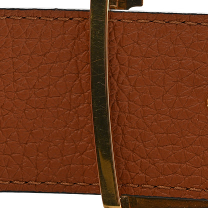 Louis Vuitton Taurillon Calfskin 30mm LV Initiales Reversible Belt 110 44 Black 6 of 11