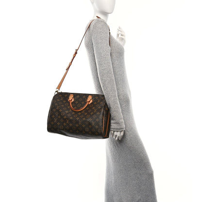 Louis Vuitton Monogram Speedy Bandouliere 35 2 of 9
