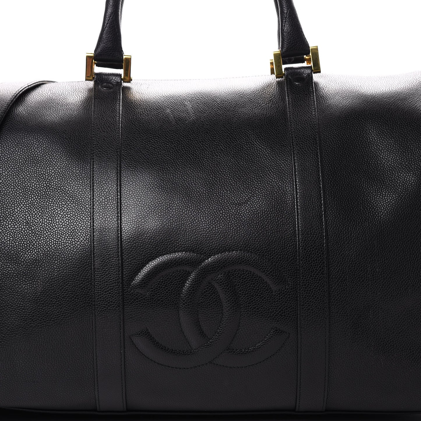 Caviar Timeless CC Duffel Bag Black