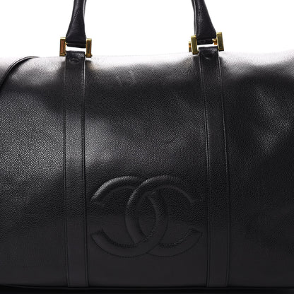 Chanel Caviar Timeless CC Duffel Bag Black 7 of 24