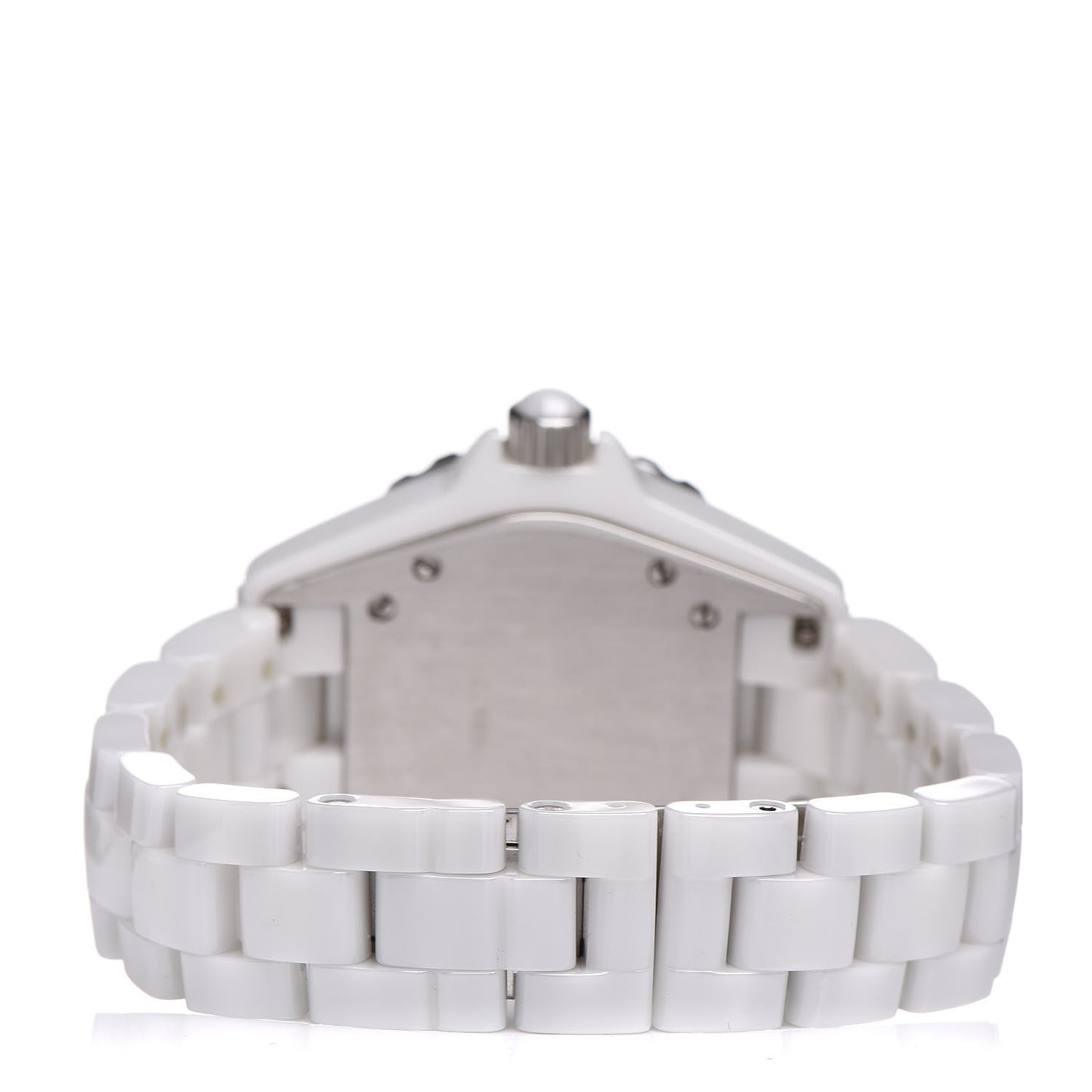 Stainless Steel Ceramic 33mm J12 Quartz Watch White