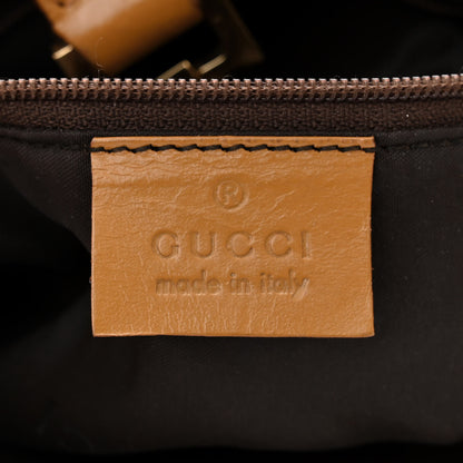 Gucci Monogram Web Jackie O Hobo Tan 6 of 10