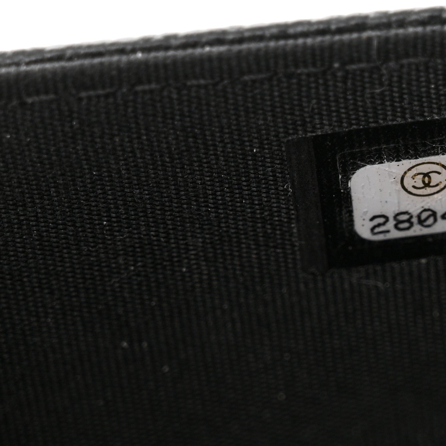 Chanel Caviar Quilted Vintage Mademoiselle Wallet On Chain WOC Black 8 of 14