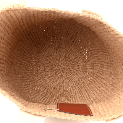 Chloe Raffia Large Woody Tote White 5 of 10