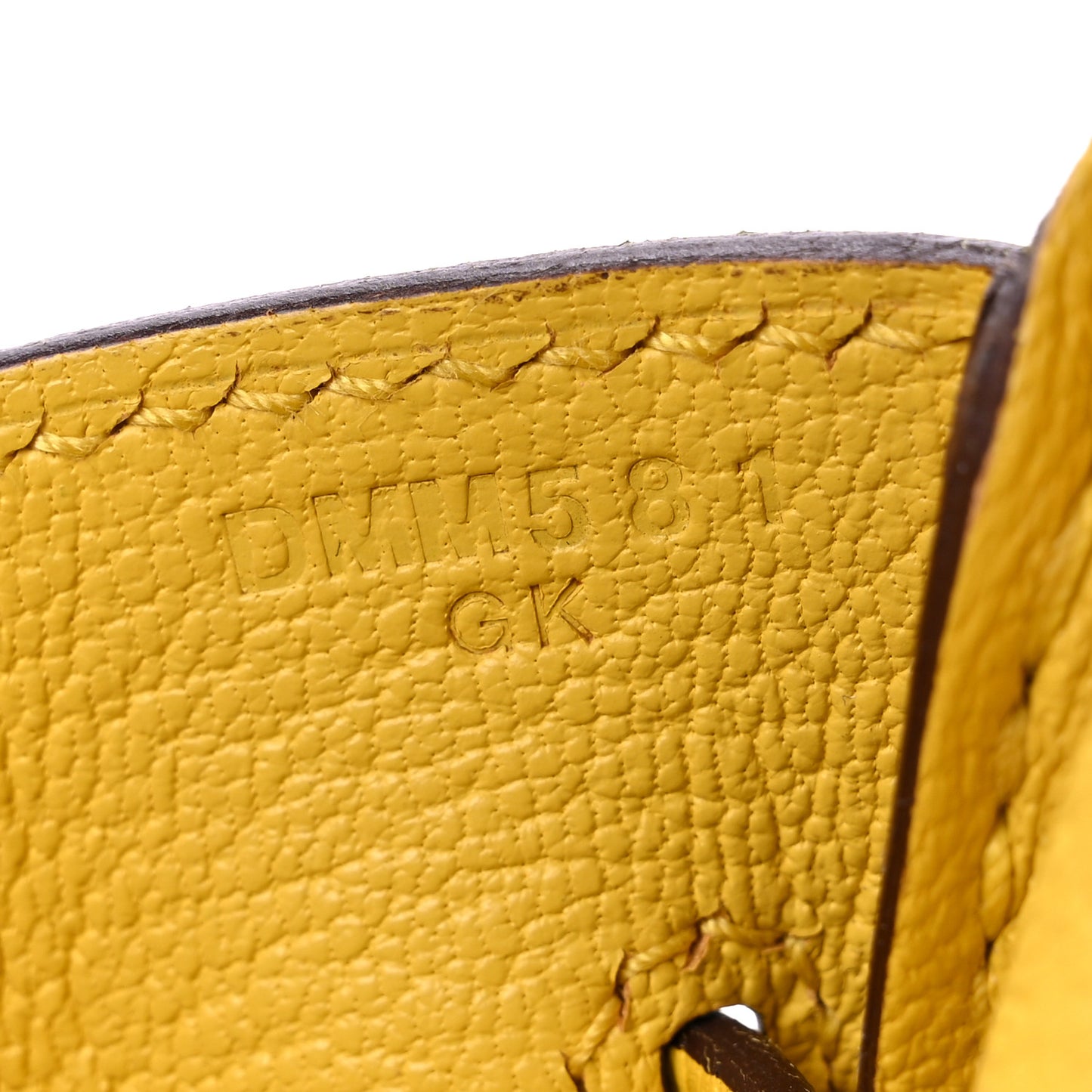Taurillon Novillo Birkin 30 Jaune De Naples