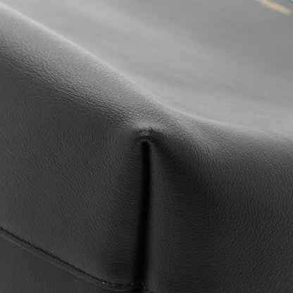 Saint Laurent Calfskin Large Shopping Tote Black 15 of 16