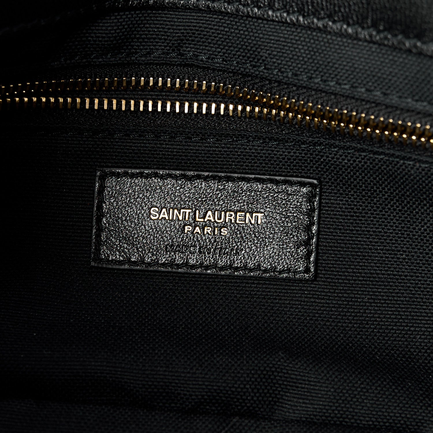 Saint Laurent Raffia Monogram Medium Jamie Black 6 of 11