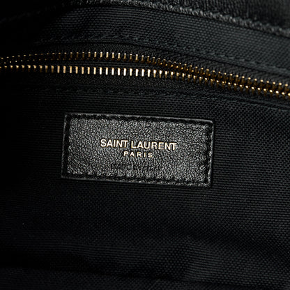 Saint Laurent Raffia Monogram Medium Jamie Black 6 of 11