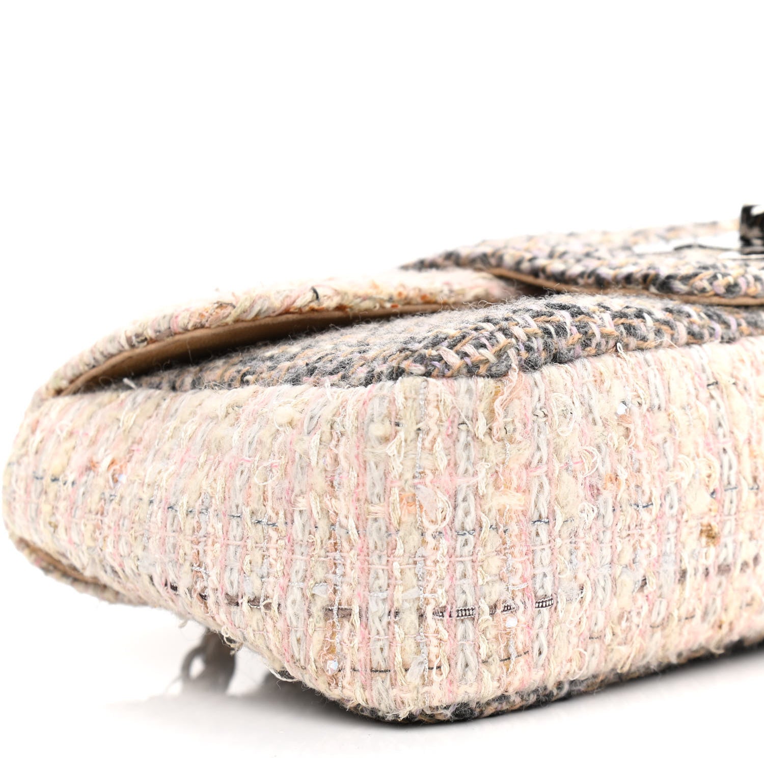 Chanel Tweed Small Fantasy Flap Grey 8 of 10