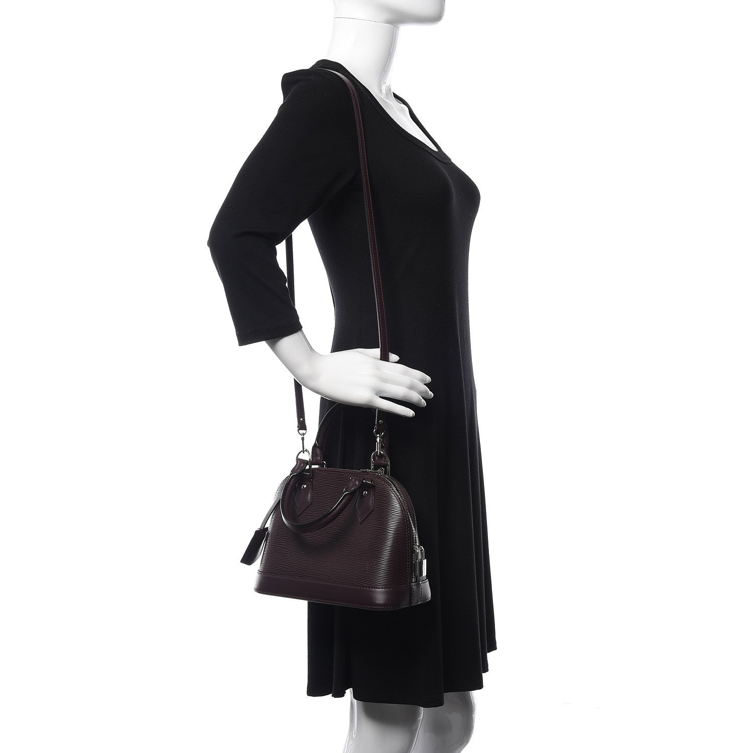 Louis Vuitton Epi Alma BB Quetsche 2 of 10