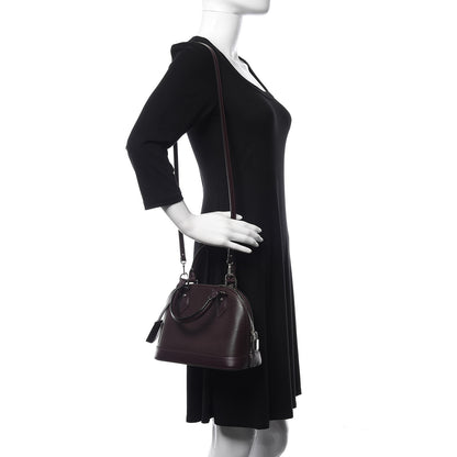 Louis Vuitton Epi Alma BB Quetsche 2 of 10