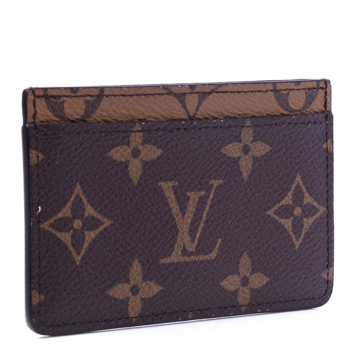 Reverse Monogram Card Holder