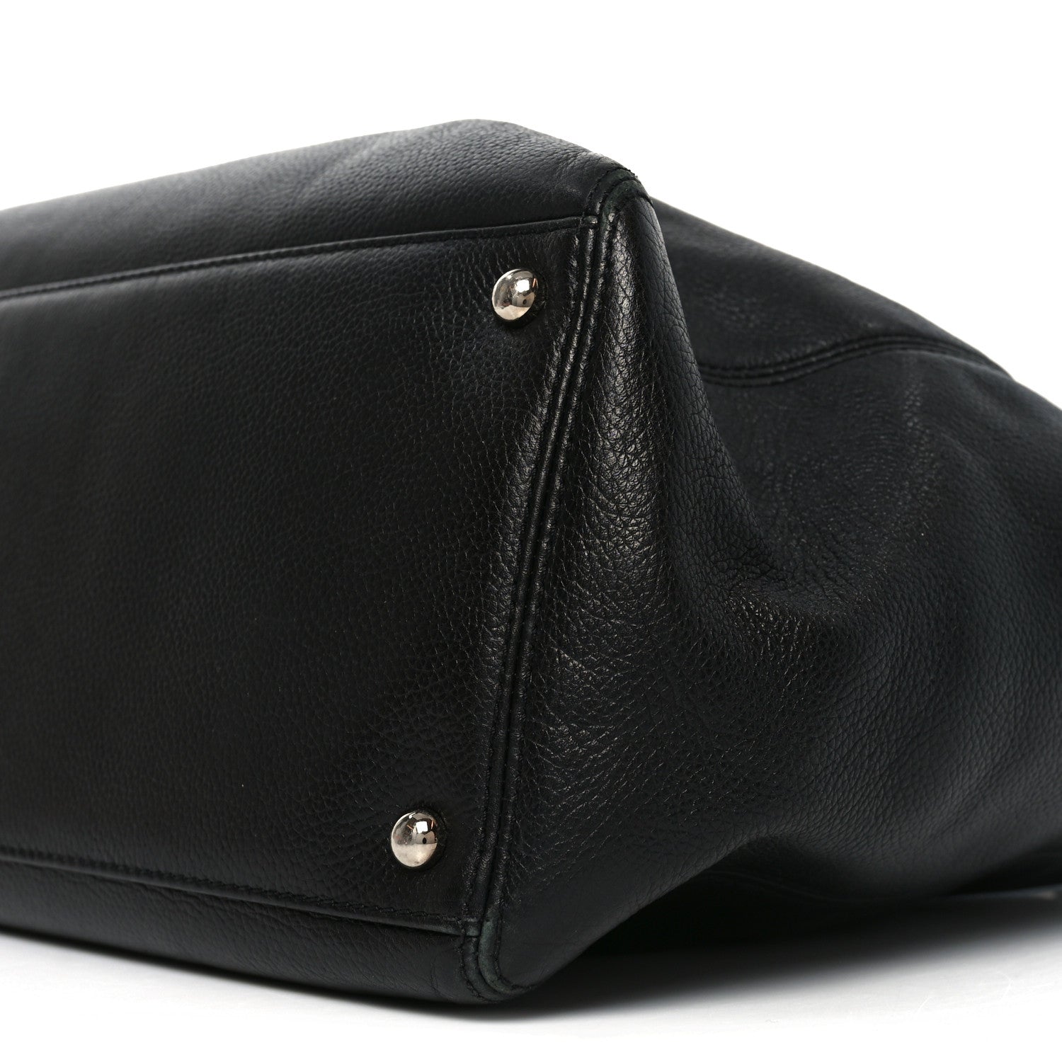Chanel Calfskin Cerf Shopper Tote Black 10 of 10