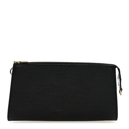 Louis Vuitton Epi Pochette Accessories 24 Black 1 of 6