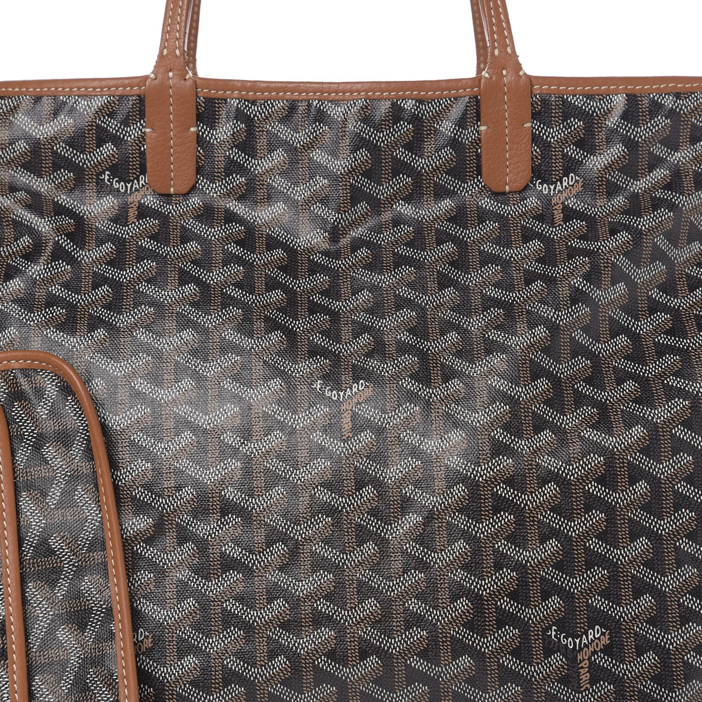 Goyardine Sac Hardy Pet Carrier PM Black Gold