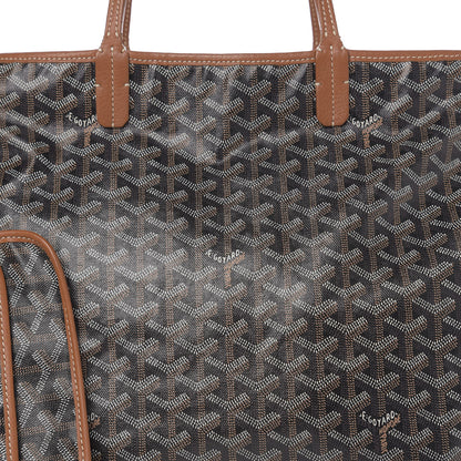 Goyard Goyardine Sac Hardy Pet Carrier PM Black Gold 9 of 9