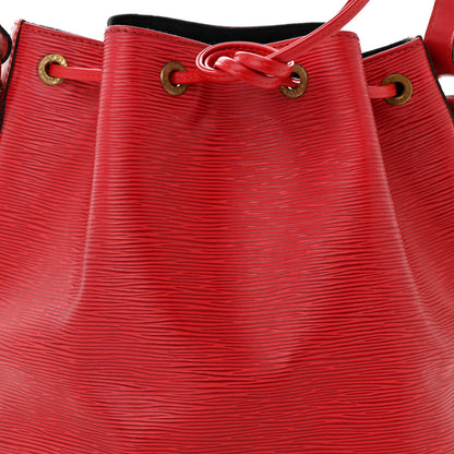 Louis Vuitton Epi Petit Noe Red 7 of 11