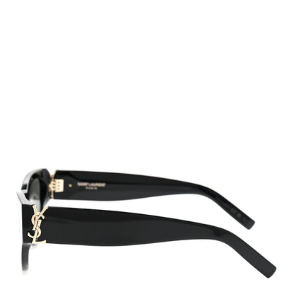 Saint Laurent Acetate Sunglasses SL M94 Black 3 of 9