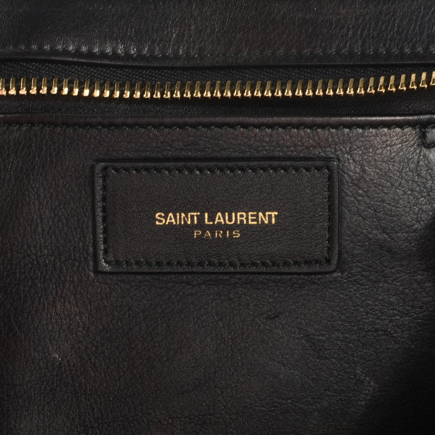 Saint Laurent Leather Small Classic Y Cabas Black 6 of 8