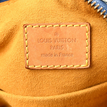 Louis Vuitton Monogram Denim Baggy PM Blue 6 of 11