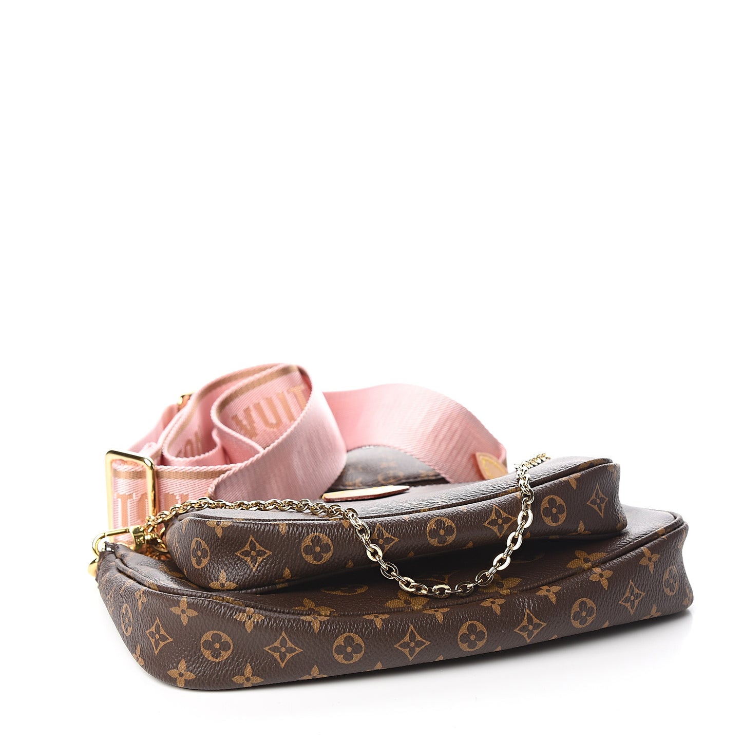 Monogram Multi Pochette Accessories Rose Clair