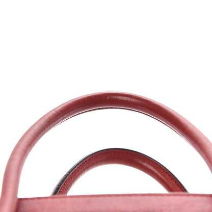 Prada Glace Calf Twin Pocket Tote Fuoco 11 of 11