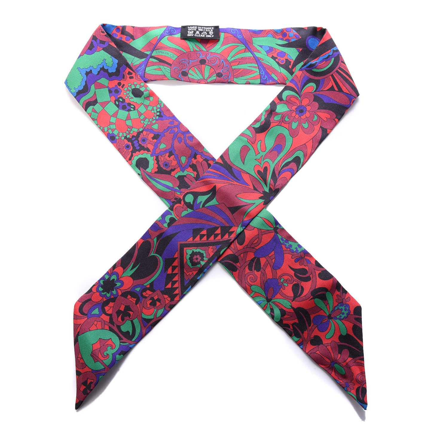 Silk L'Ivresse De l'Infini Twilly Rouge Violet Vert